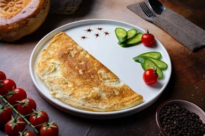 Омлет с овощами