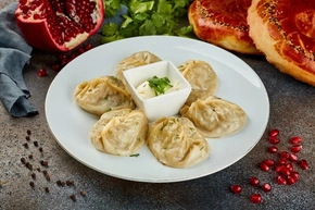 Манты с говядиной