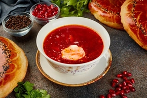 Борщ с говядиной