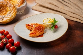 Стейк из куриной грудки